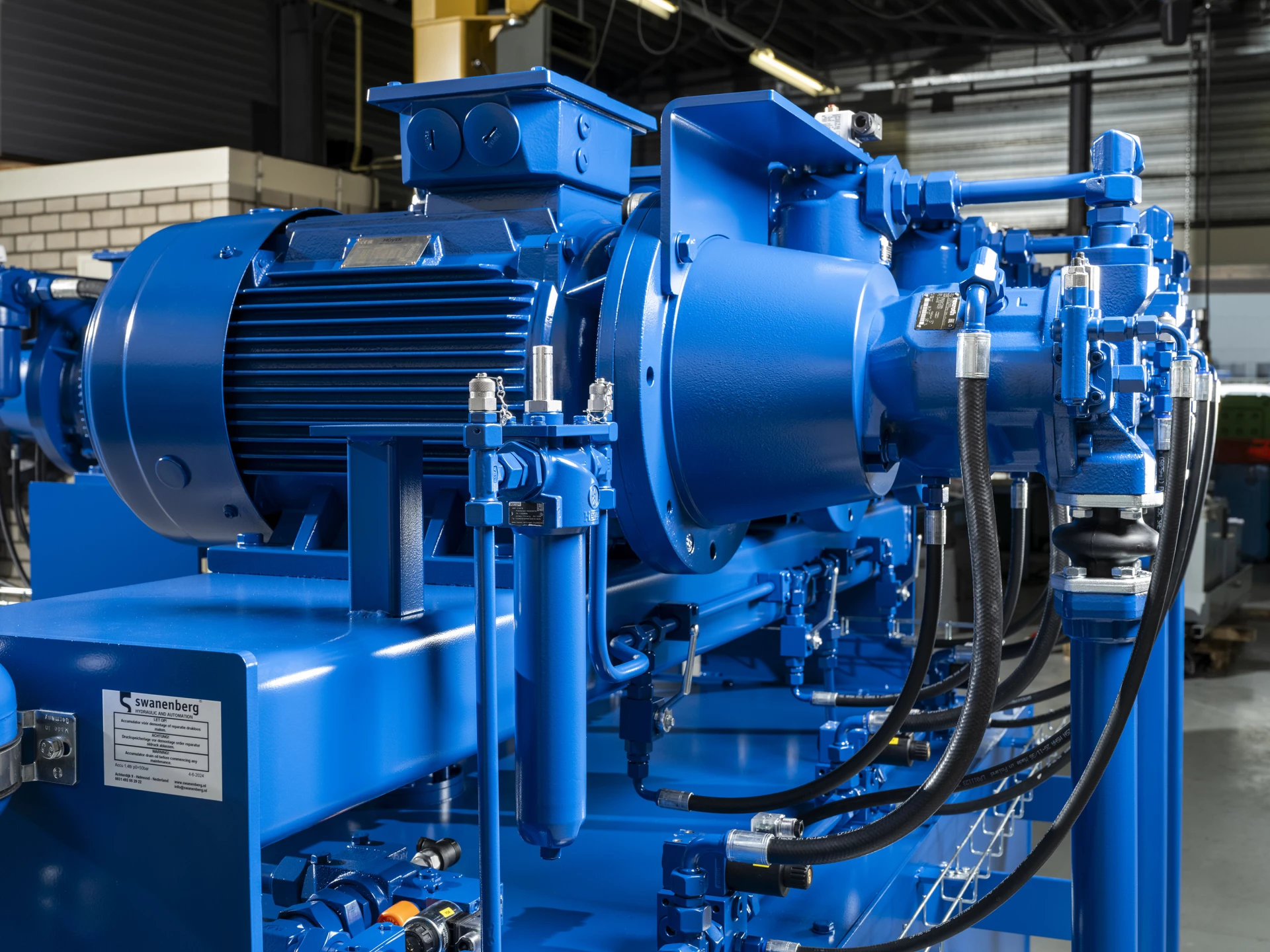 Hydraulische pompgroep